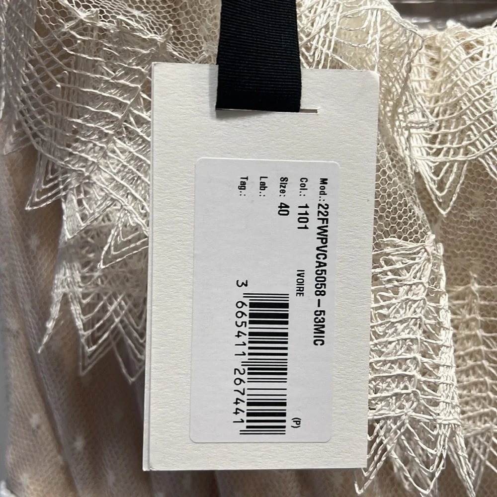 NWT Giambattista Valli ruffle tiered Dress Sz IT 40 - Picture 5 of 16